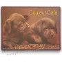 Set de table Chiots Couleur Café I & S Collection