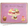 Set de table vintage My Favourite Cupcakes I & S Collection