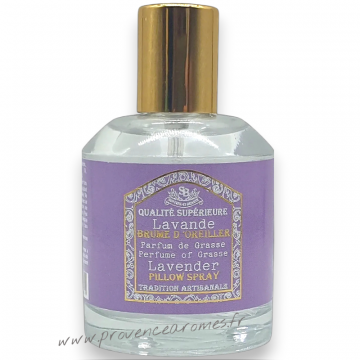Brume d'oreiller LAVANDE Un été en Provence Brume d'oreiller LAVANDE Un été en Provence