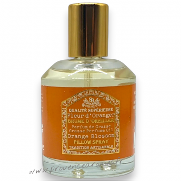 Brume d'oreiller FLEUR D'ORANGER Un été en Provence