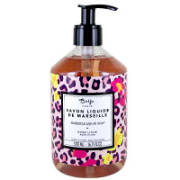 Savon liquide de Marseille Rose Litchi Baïja French Pompon collection