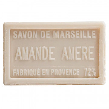 Savon AMANDE AMÈRE au beurre de karité 100 gr Savon de Marseille Pur végétal