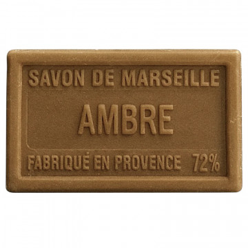 Savon AMBRE au beurre de karité 100 gr Savon de Marseille Pur végétal