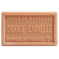 Savon CANNELLE ORANGE au beurre de karité 100 gr Savon de Marseille Pur végétal