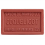 Savon COQUELICOT au beurre de karité 100 gr Savon de Marseille Pur végétal