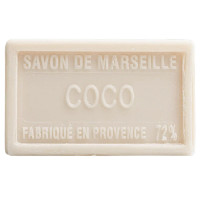 Savon NOIX DE COCO au beurre de karité 100 gr Savon de Marseille Pur végétal