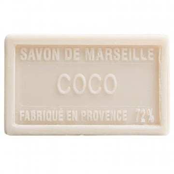 Savon NOIX DE COCO au beurre de karité 100 gr Savon de Marseille Pur végétal