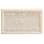 Savon NOIX DE COCO au beurre de karité 100 gr Savon de Marseille Pur végétal