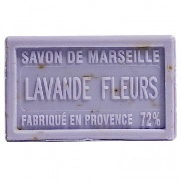 Savon LAVANDE FLEUR au beurre de karité 100 gr Savon de Marseille Pur végétal