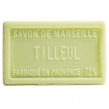 Savon TILLEUL au beurre de karité 100 gr Savon de Marseille Pur végétal