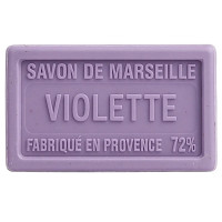 Savon VIOLETTE au beurre de karité 100 gr Savon de Marseille Pur végétal