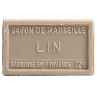 Savon LIN au beurre de karité 100 gr Savon de Marseille Pur végétal