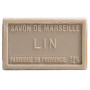 Savon LIN au beurre de karité 100 gr Savon de Marseille Pur végétal