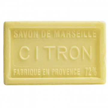 Savon CITRON au beurre de karité 100 gr Savon de Marseille Pur végétal