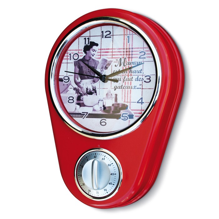 Horloge Minuteur Maman Fait Des Gateaux Natives Deco Retro Vintage Provence Aromes Tendance Sud