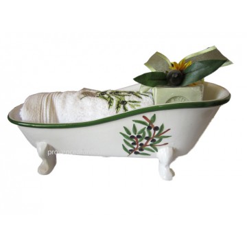 Composition Baignoire ancienne Olive