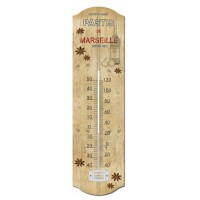 Thermomètre métal Pastis de Marseille