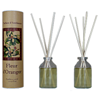 Parfum d'ambiance à bâtons Fleur d'oranger