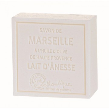Savon de Marseille Au Lait d'ânesse et à l'huile d'olive de Haute Provence Lothantique