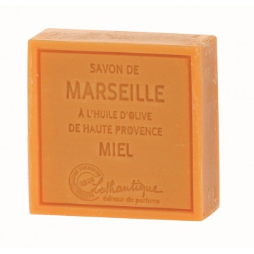 Savon de Marseille Miel à l'huile d'olive de Haute Provence Lothantique