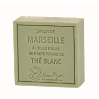 Savon de Marseille Thé Blanc à l'huile d'olive de Haute Provence Lothantique