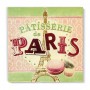 Serviettes en papier " Pâtisserie de Paris " Natives déco rétro vintage