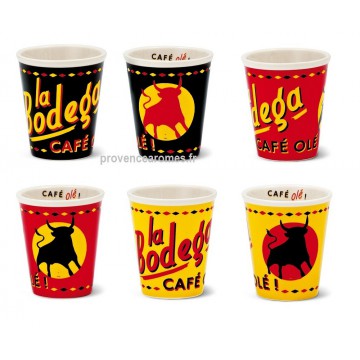 6 tasses à café Bodéga Natives