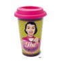 Mug de voyage US isotherme " Miss Fifties " Natives