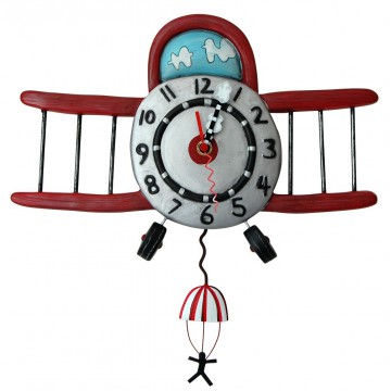 Horloge " Avion Biplan " Designs