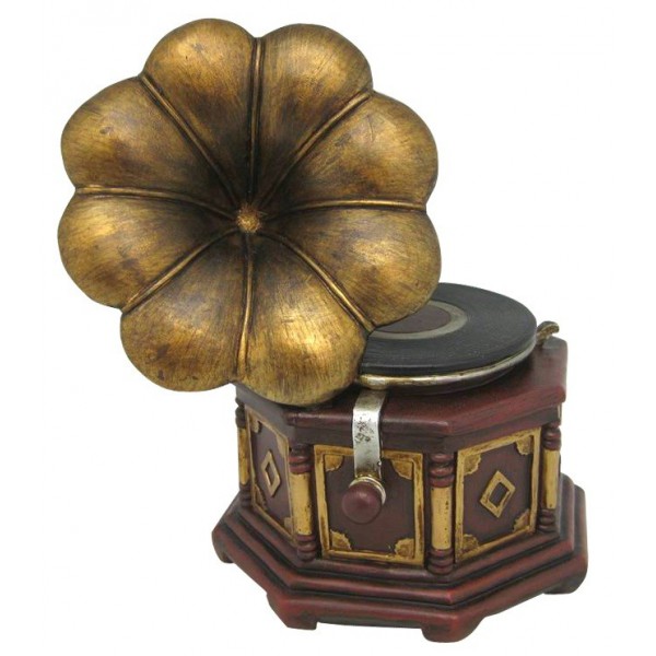 Boîte à musique Gramophone rétro music collection Provence Arômes Tendance sud
