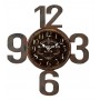 Horloge Antiques chiffre métal découpé déco rétro collection
