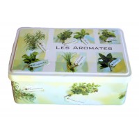 Boite à sucre "Les aromates "