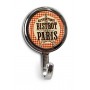 Mini-Patère magnet ou vis " Bistrot de Paris " Natives déco rétro vintage