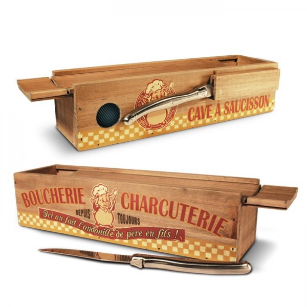 Cave à saucisson  L'andouille  Natives déco rétro et vintage - Provence  Arômes Tendance sud