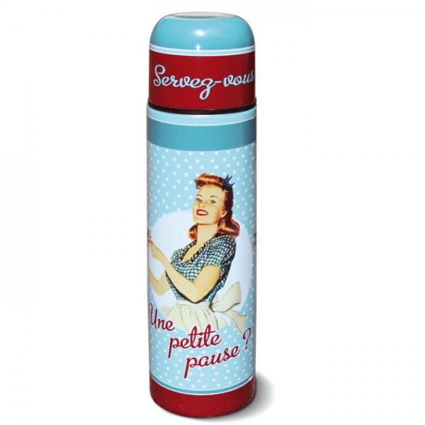 Miss Fifties Et Vintage Sud Déco Natives Thermos Provence Tendance Rétro Bouteille Arômes 8nON0kZPwX
