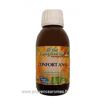 N° 26 - CONFORT ANAL - Complexe de plantes BIO évite et soigne les hémorroïdes