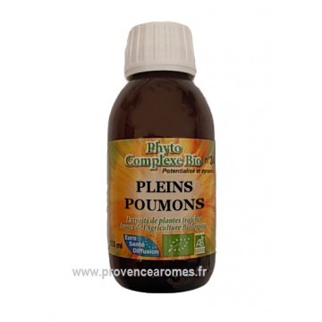 N° 39 - PLEINS POUMONS - Complexe de plantes BIO pour Gorge et Bronches