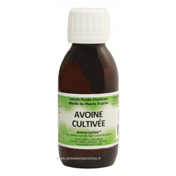 AVOINE CULTIVÉE BIO Extrait fluide Glycériné miellé Phytofrance Euro Santé Diffusion