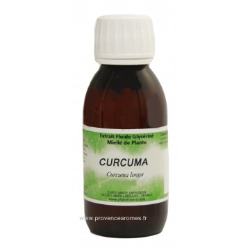 CURCUMA Extrait fluide Glycériné miellé Phytofrance Euro Santé Diffusion