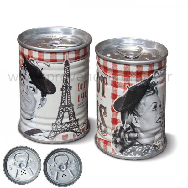 Saliere Poivriere salt & pepper collection Natives Deco- Retro & vintage