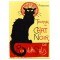 Magnet plaque TOURNÉE DU CHAT NOIR de Rodolphe Salis