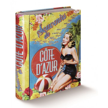 Boîte livre CÔTE D'AZUR Natives déco rétro et vintage
