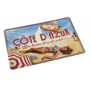 Set de table CÔTE D'AZUR SPRAY Natives déco rétro et vintage