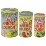 Set de 3 Boîtes alimentaires NANA COLADA Natives déco rétro et vintage