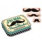 Boîte de pansements MOUSTACHES Natives déco rétro vintage humoristique