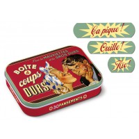 Boîte de pansements ÇA VA MAL FINIR Natives déco rétro vintage humoristique