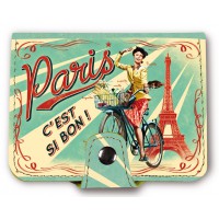 Porte-cartes PARIS PAULETTE Natives déco rétro vintage