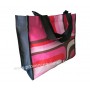 Sac Cabas motif seventies Fushia vintage Lara Ethnics