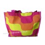 Sac Cabas motif vague seventies Fushia orange jaune vintage Lara Ethnics