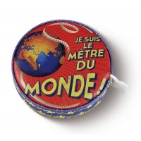 Mètre ruban "Mètre du Monde" Natives déco rétro et vintage